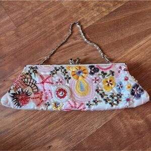Vintage Beaded Sequin Mini Bag Clutch Boho bag